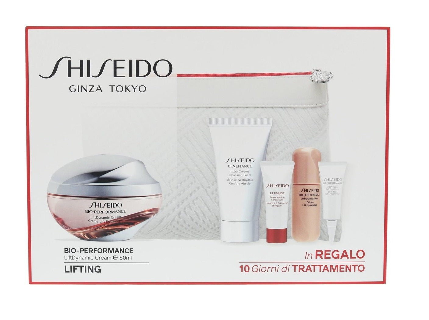 Ginza Tokyo Set Shiseido: Bio-Performance, Revitalising, Day, Cream, For Face, 50 ml + Men, Cleansing, Cleansing Foam, 3