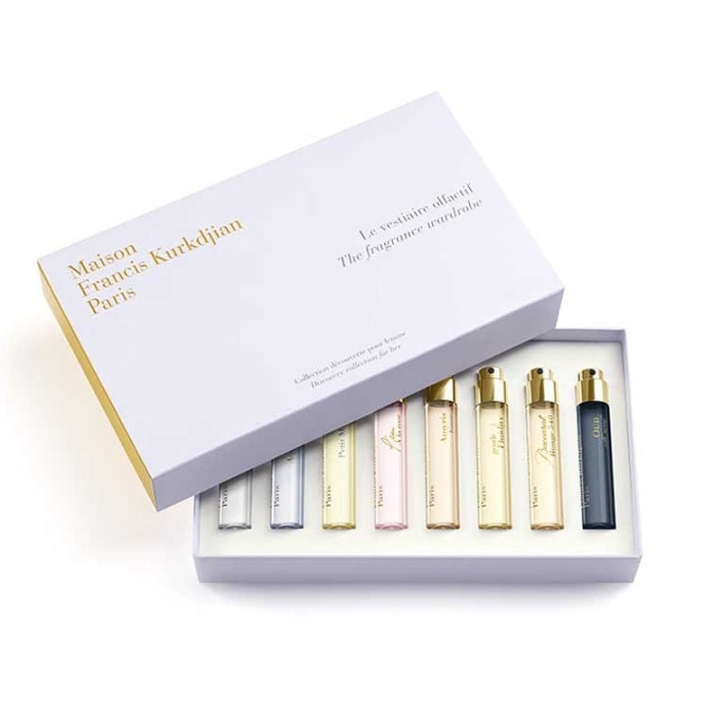The Fragrance Wardrobe For Her Set Maison Francis Kurkdjian: Gentle Fluidity Gold, Extrait De Parfum, For Women, 11 ml +