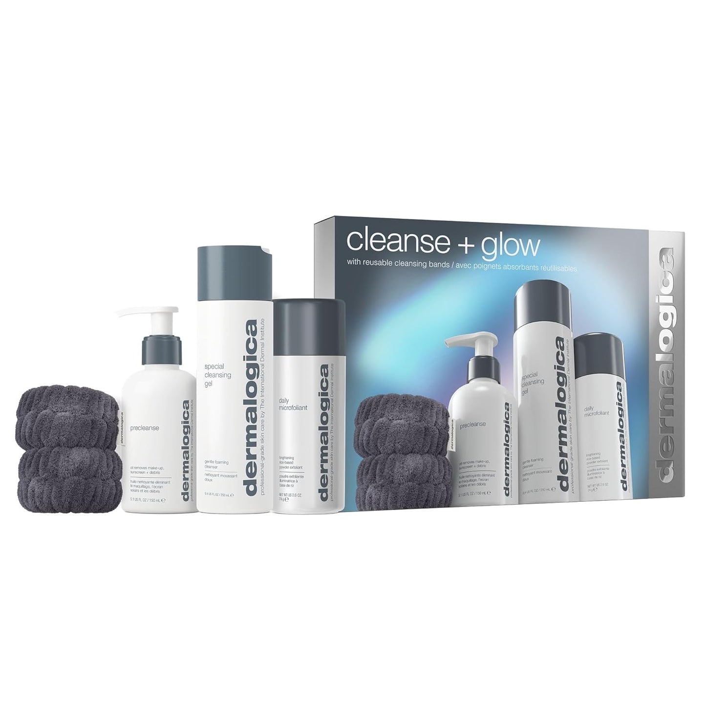 Cleanse + Glow Set Dermalogica: Special, Cleansing Gel, For Face, 250 ml + Precleanse, Eliminates Impurities, Oil, For F