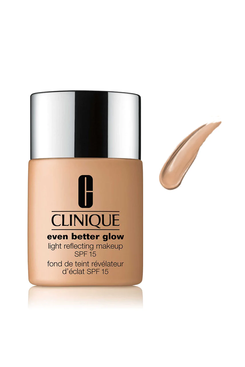 Clinique, Even Better Glow, Light Reflecting, Liquid Foundation, CN 52, Neutral, SPF 15, 30 ml