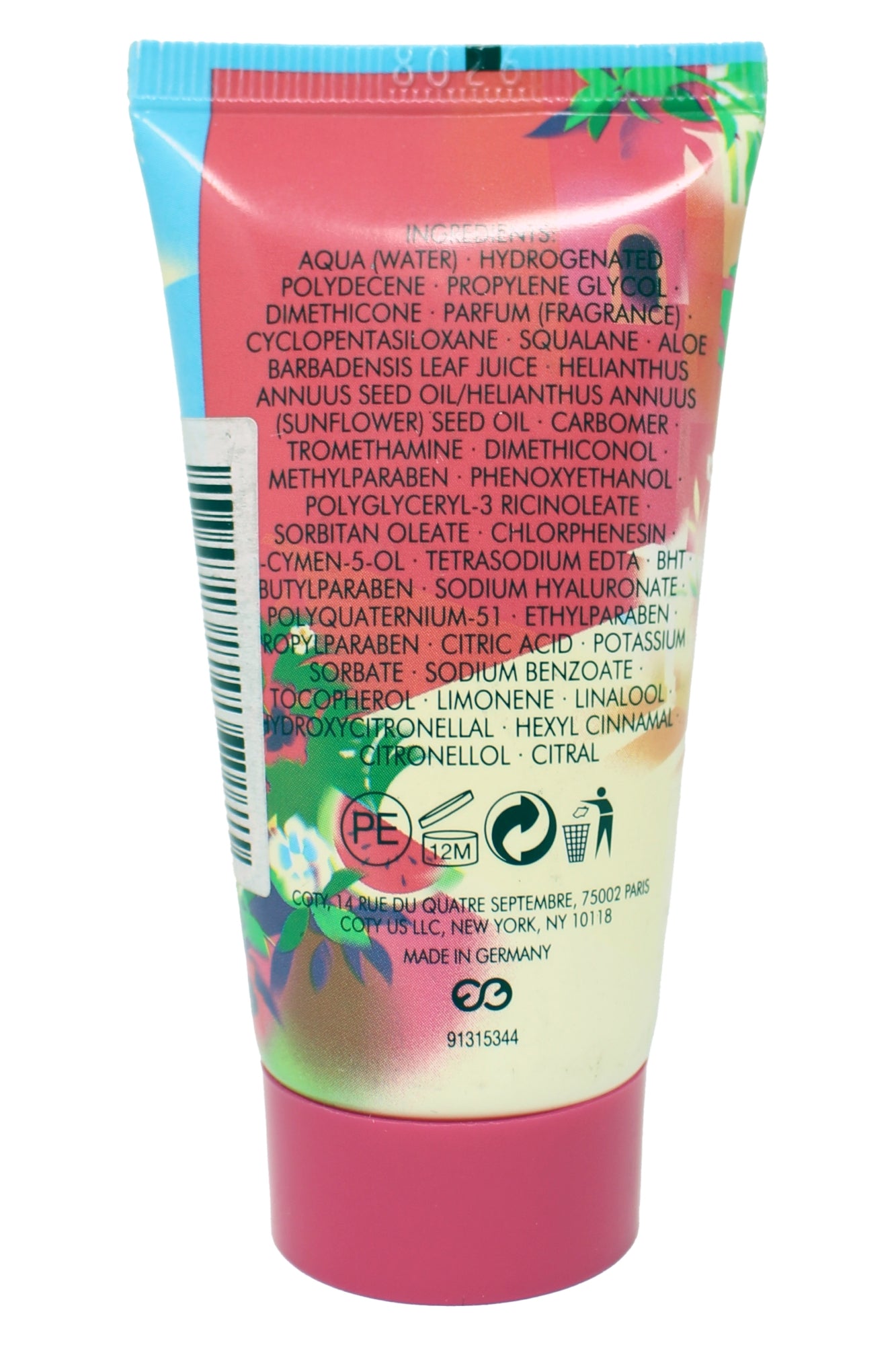 Escada Sorbetto Rosso Hydrating Body Lotion 1.6 Ounces