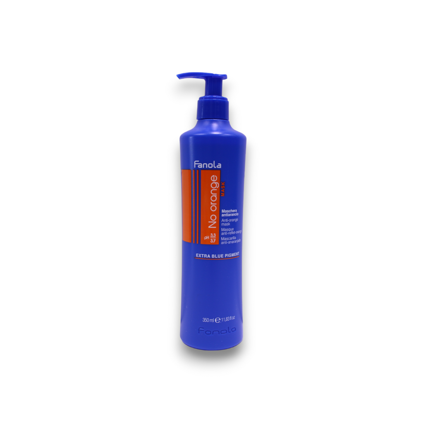 Fanola, No Orange, Extra Blue Pigment, Hair Shampoo, For Nourishing, 350 ml