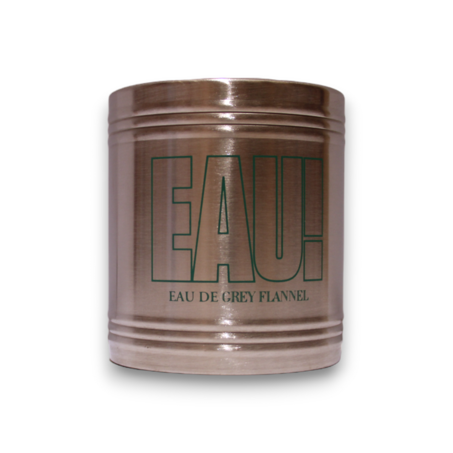 Set, Geoffrey Beene, Eau de Grey Flannel, Metal Cup Holder, Grey, 4 pcs