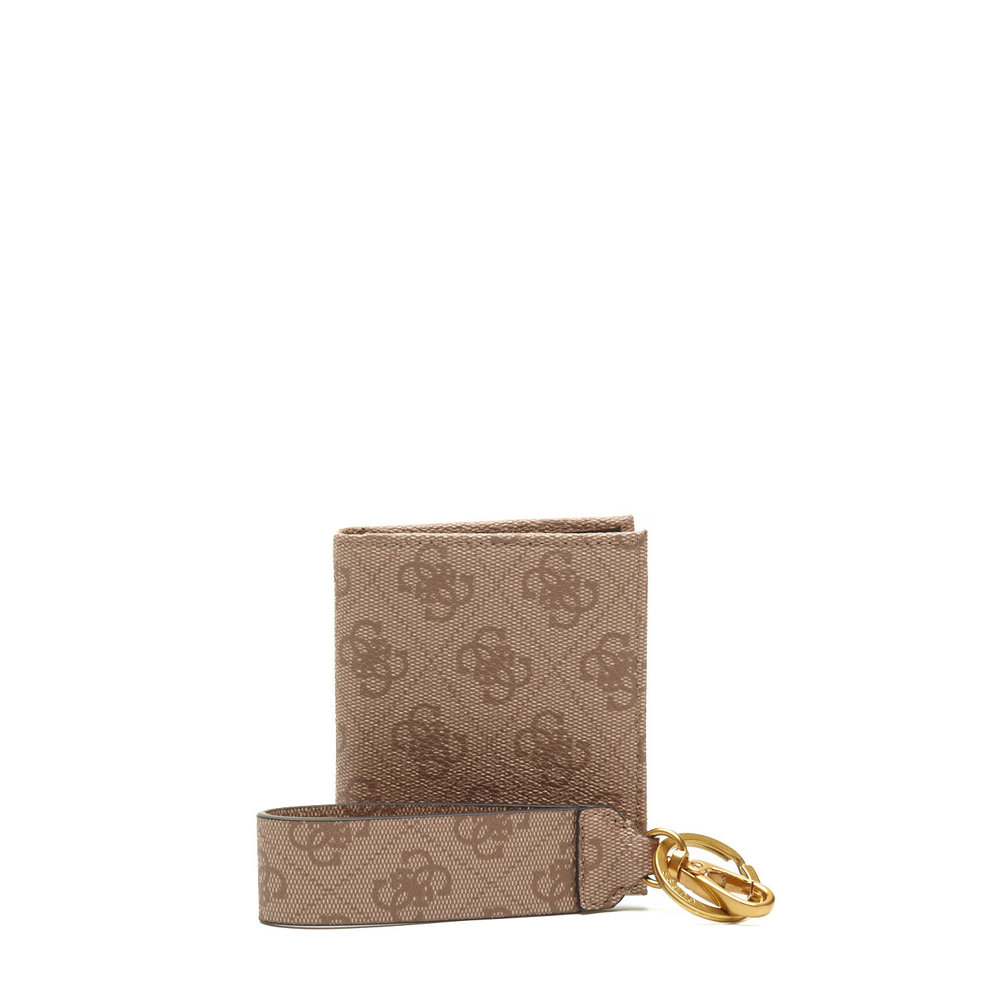 Set, Guess, Vezzola, Textile Wallet, With 4G logo Keychain, GBOX SM BFLD W/CP&KRN, Beige, For Men