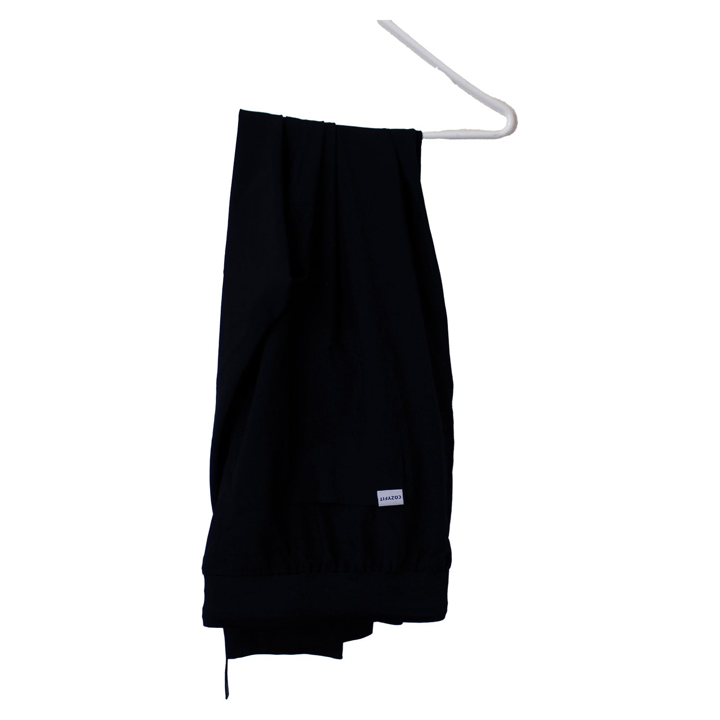 COZYFIT Women's Drawstring Jogger Pants Black XL