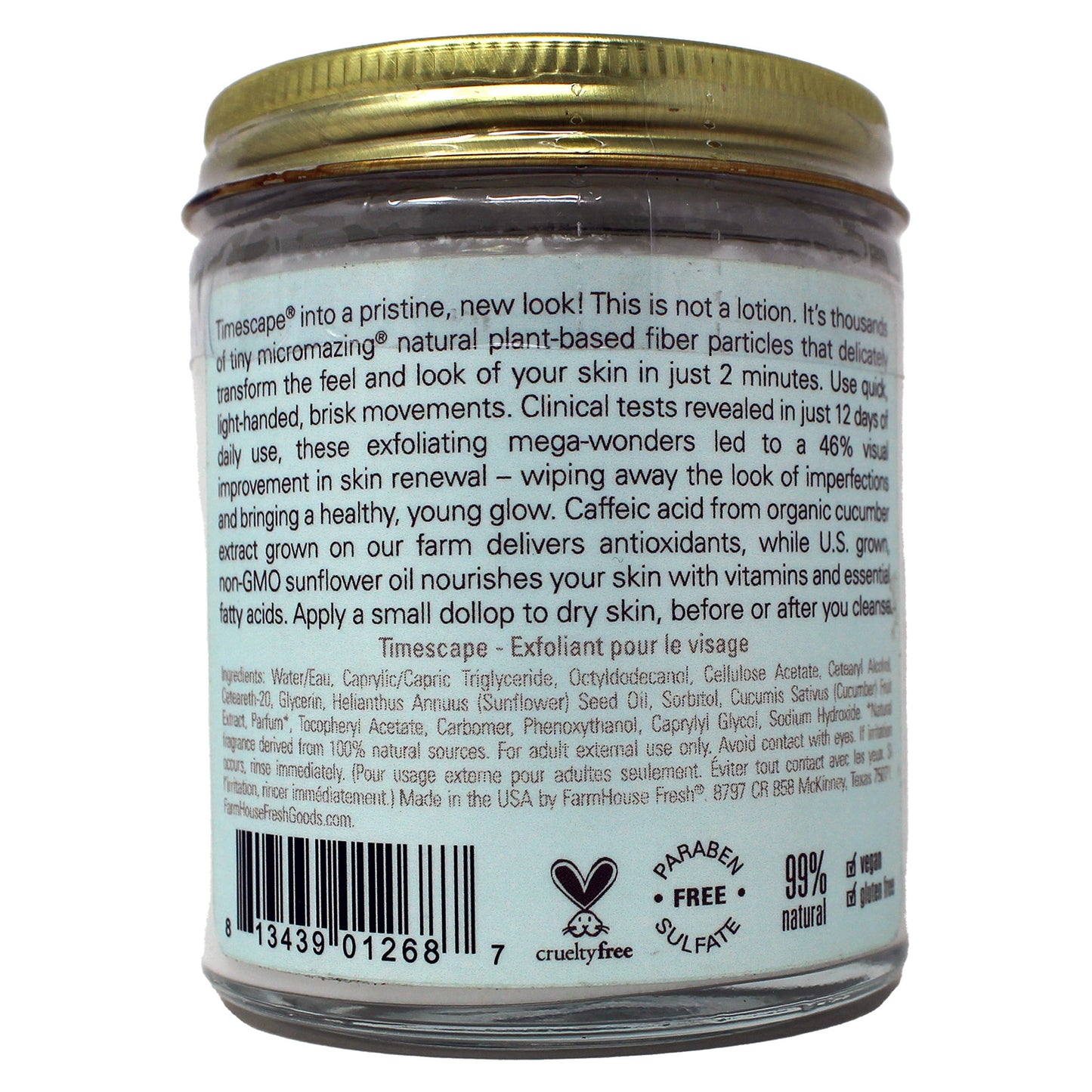 Farmhouse Fresh Timescape Micromazing Facial Polish, 6 oz.