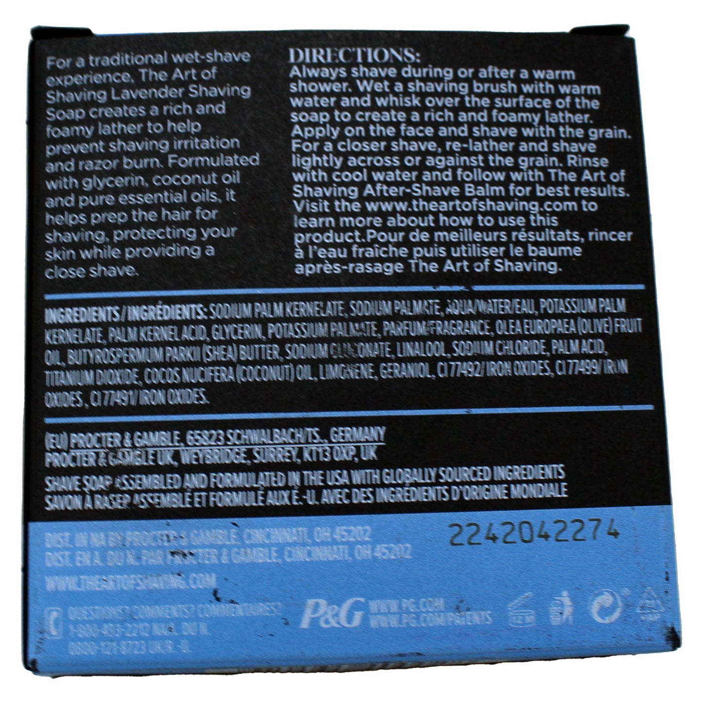 The Art of Shaving Shaving Soap Lavender, 3.3 oz