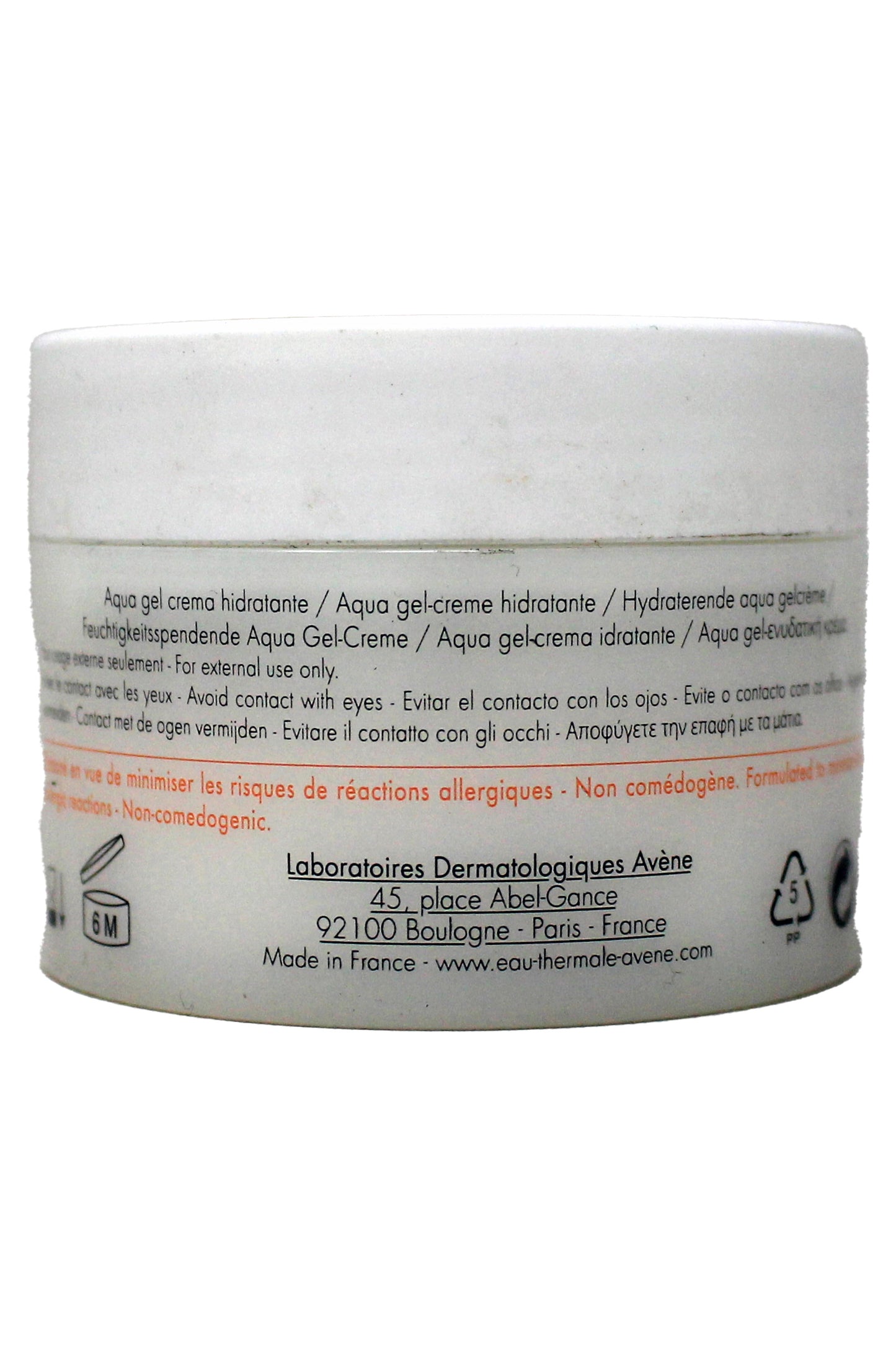 Eau Thermale Avene Hydrance Aqua-Gel Gel-Cream 1.6 Ounces