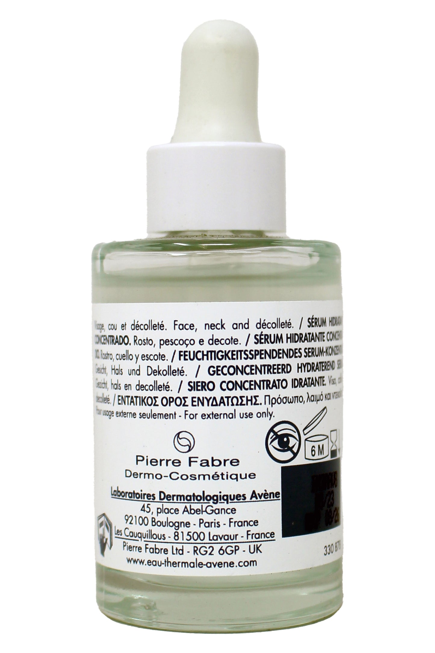 Eau Thermale Avene Hydrance Boost Concentrated Hydrating Serum 1 Ounce