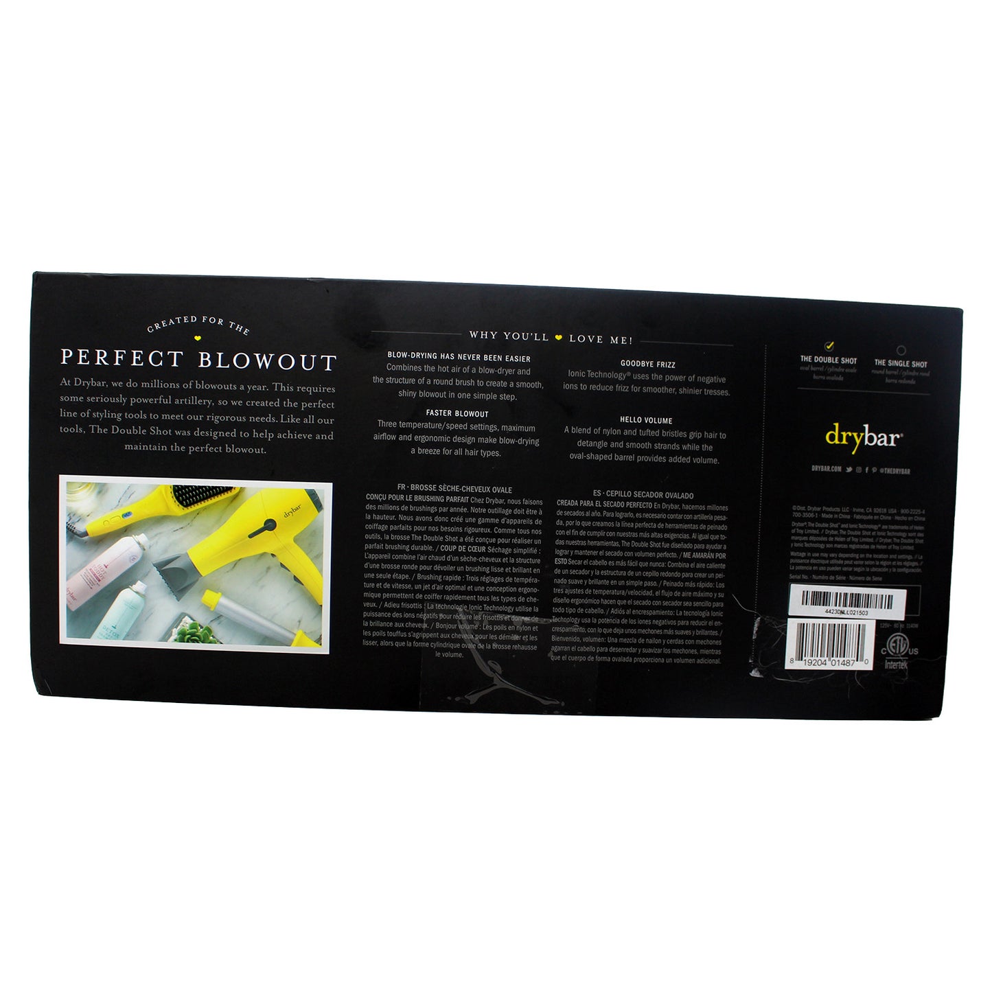 Drybar The Double Shot Oval Blow-Dryer Brush 1 Count