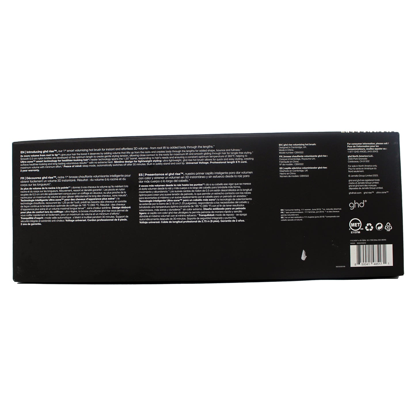 ghd Rise Volumizing Hot Brush 1 Count