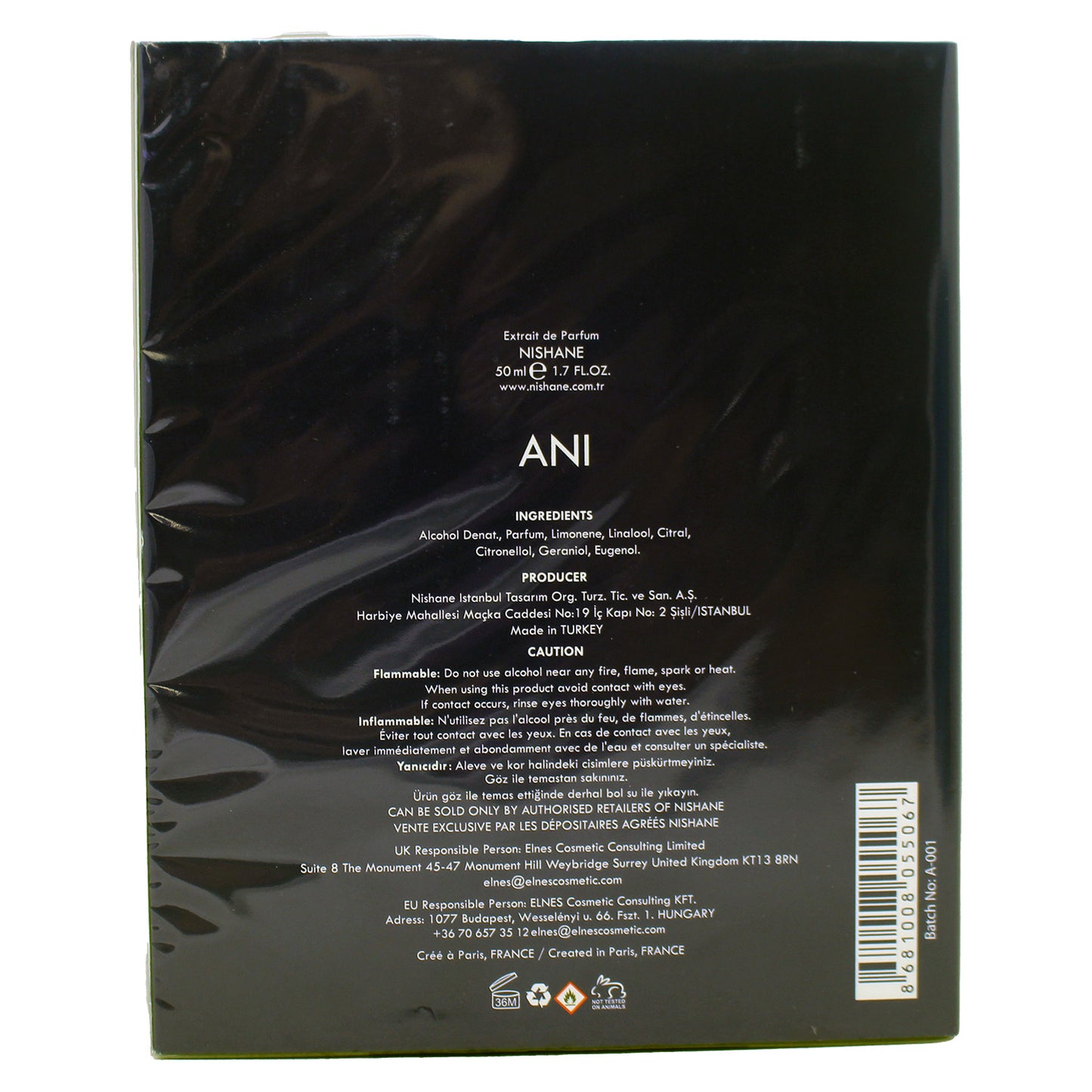 Nishane Ani Extrait De Parfum 1.7 Ounces