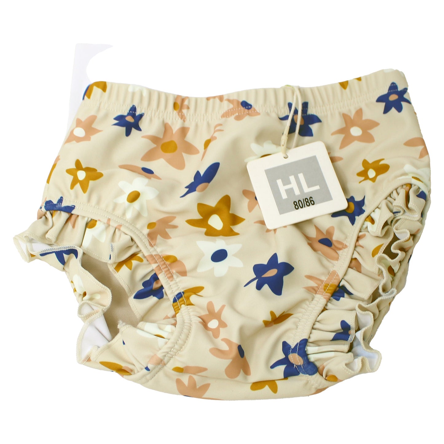 LDIOIF Baby Girls Reusable Swim Diapers 12-18 Months (Flowers)
