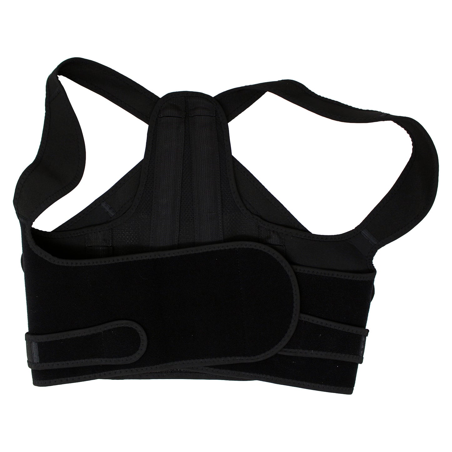 KKM Back Brace Posture Corrector, Adjustable (Large, 41-49 Inch)