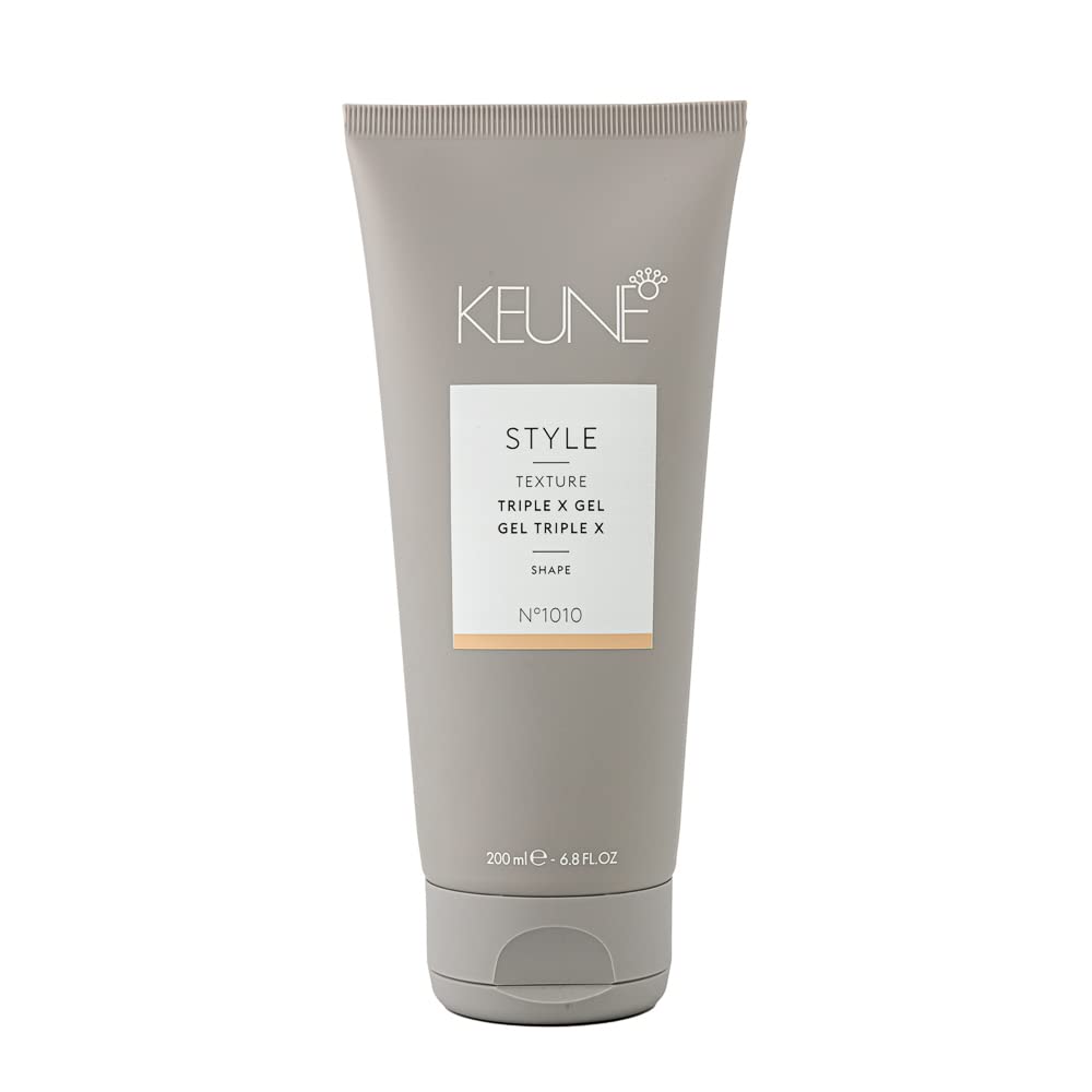 Keune, Style Triple X, Hair Styling Gel, For Hold & Texture, Extra Hold, 200 ml