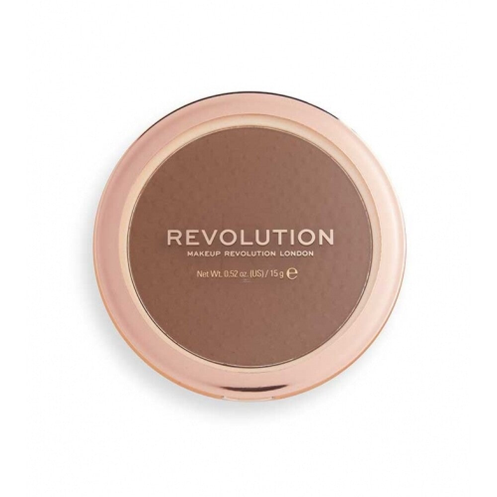 Makeup Revolution, Mega Bronzer, Bronzer Compact Powder, 03, Medium, 15 g