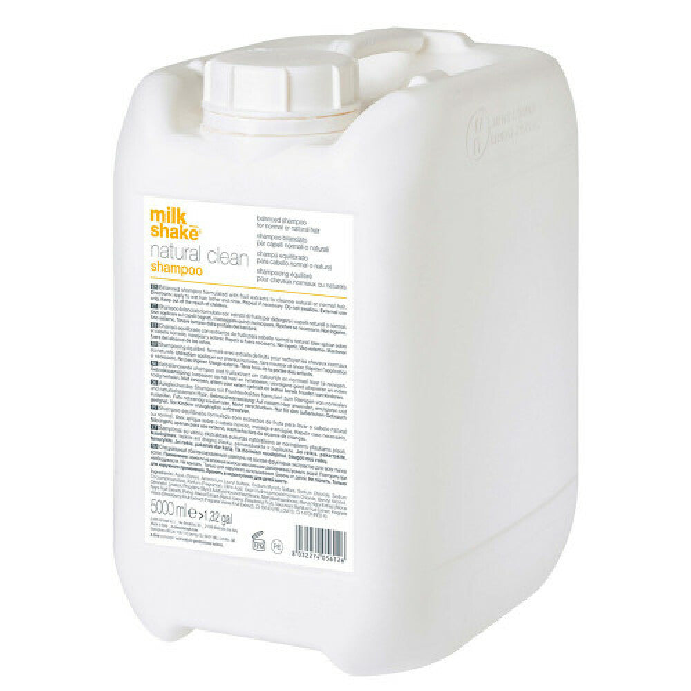 Milk Shake, Natural Clean, Hair Shampoo, For Nourishing, 5000 ml