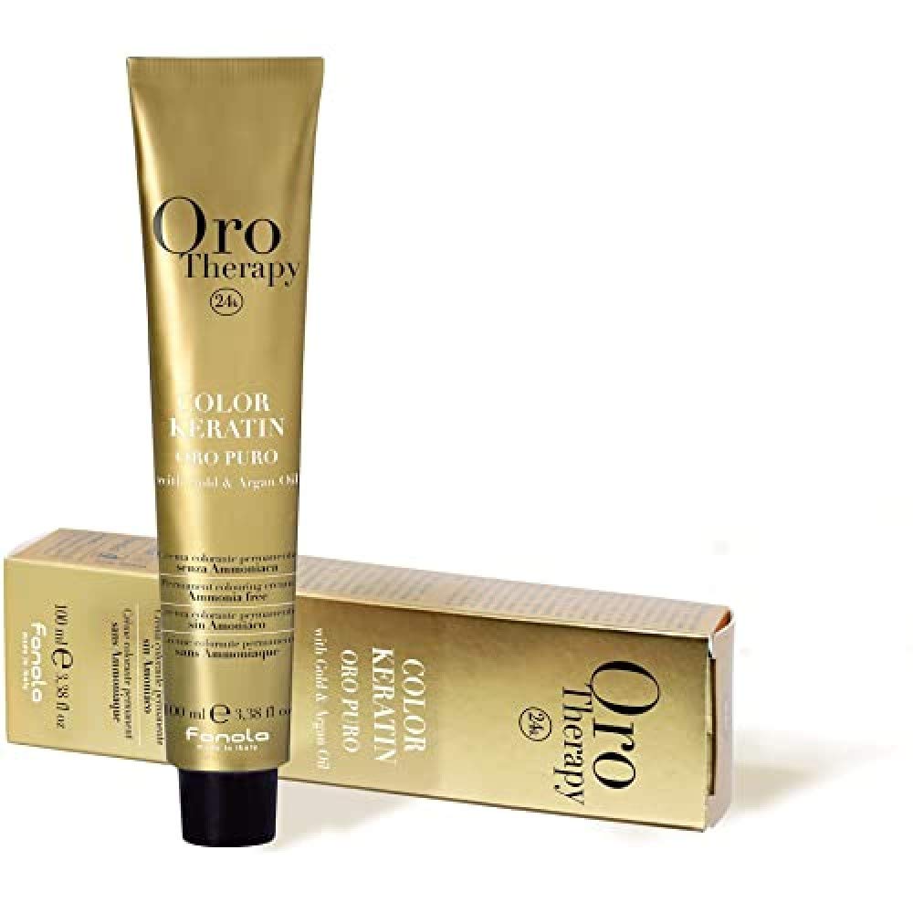 Oro Therapy, 24k Oro Puro, Ammonia-Free, Permanent Hair Dye, 5.6 Light Brown Red, 100 ml