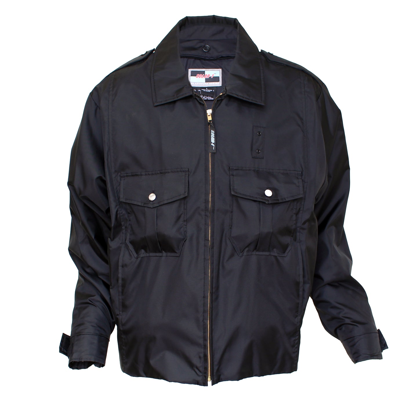 Solar 1 Clothing Police Nylon Windbreaker Duty Jacket with Removable Liner PW01