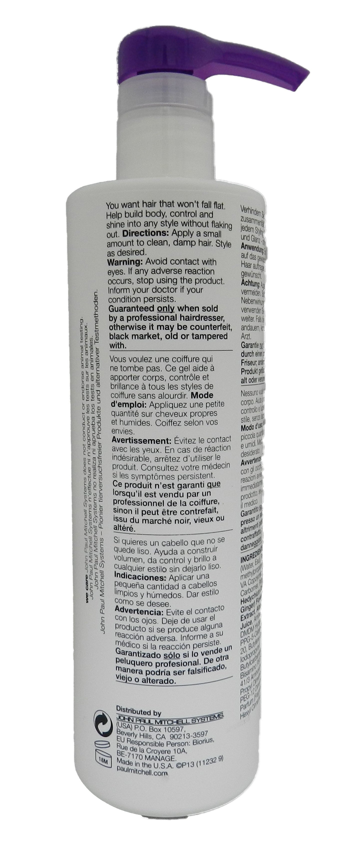 Paul Mitchell Extra-Body Sculpting Gel 16.9 Ounce