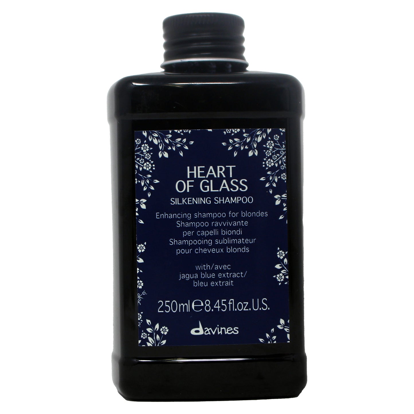 Davines Heart of Glass Silkening Shampoo for Blonde Care, 8.45 fl. oz.