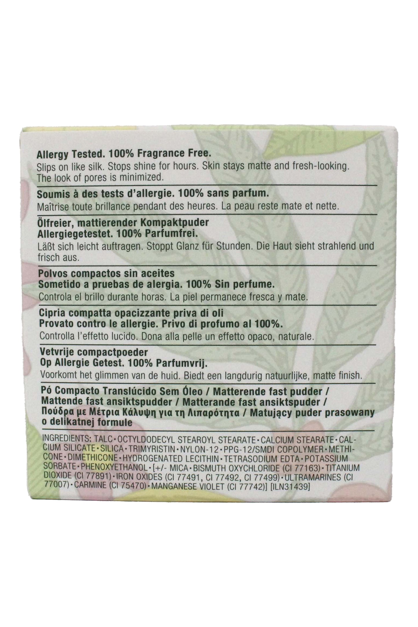 Clinique Stay-Matte Sheer Pressed Powder 18 Stay Cream .27 Ounce