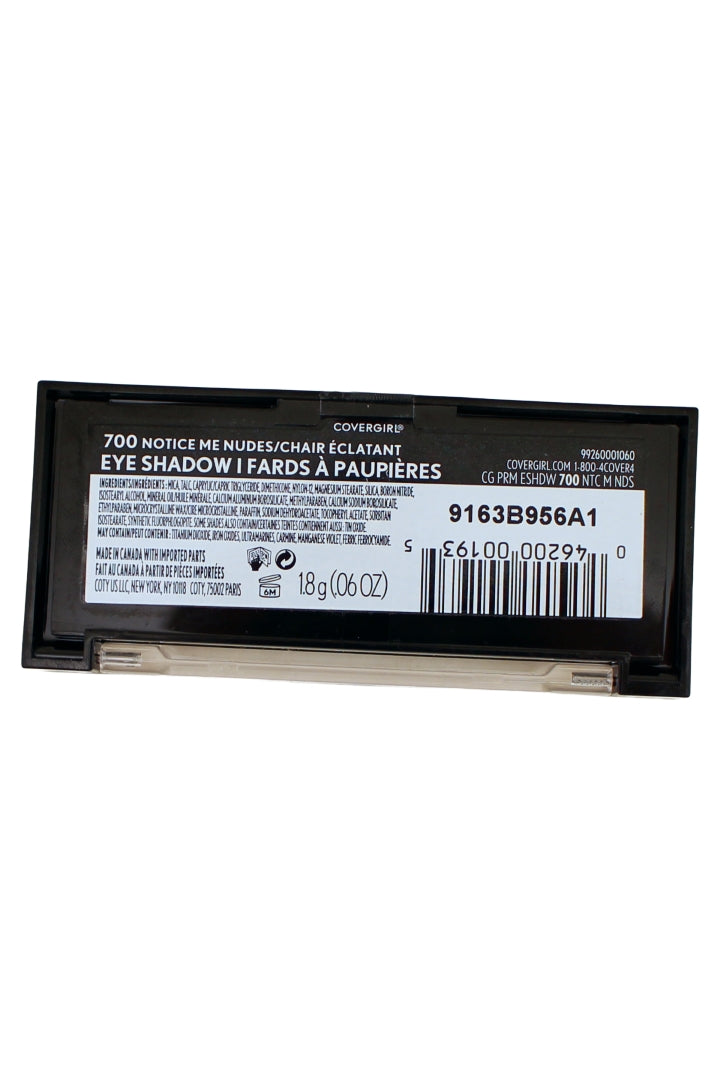 Cover Girl Quad Palettes Eye Shadow 700 Notice Me Nudes 0.06 Ounce