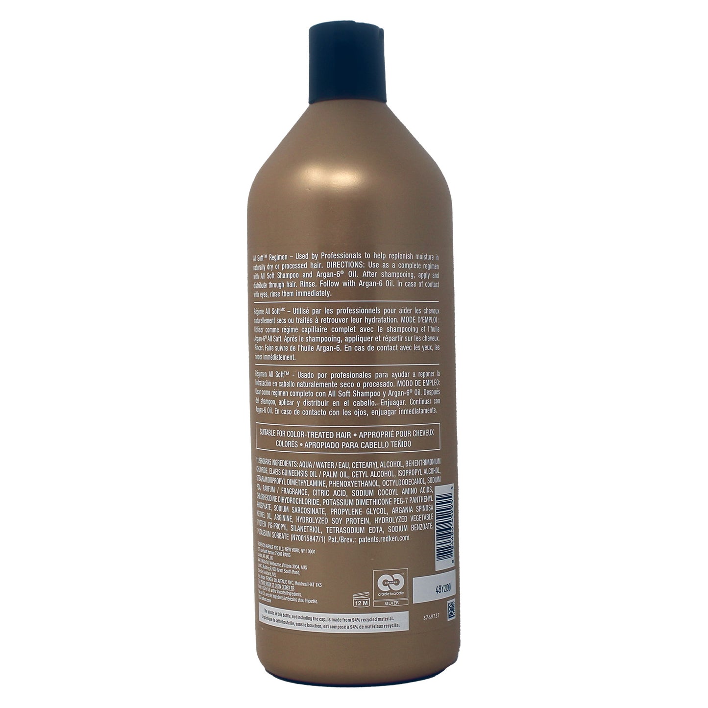 Redken All Soft Conditioner with Argan Oil for Dry Hair 33.80 Fluid Ounces