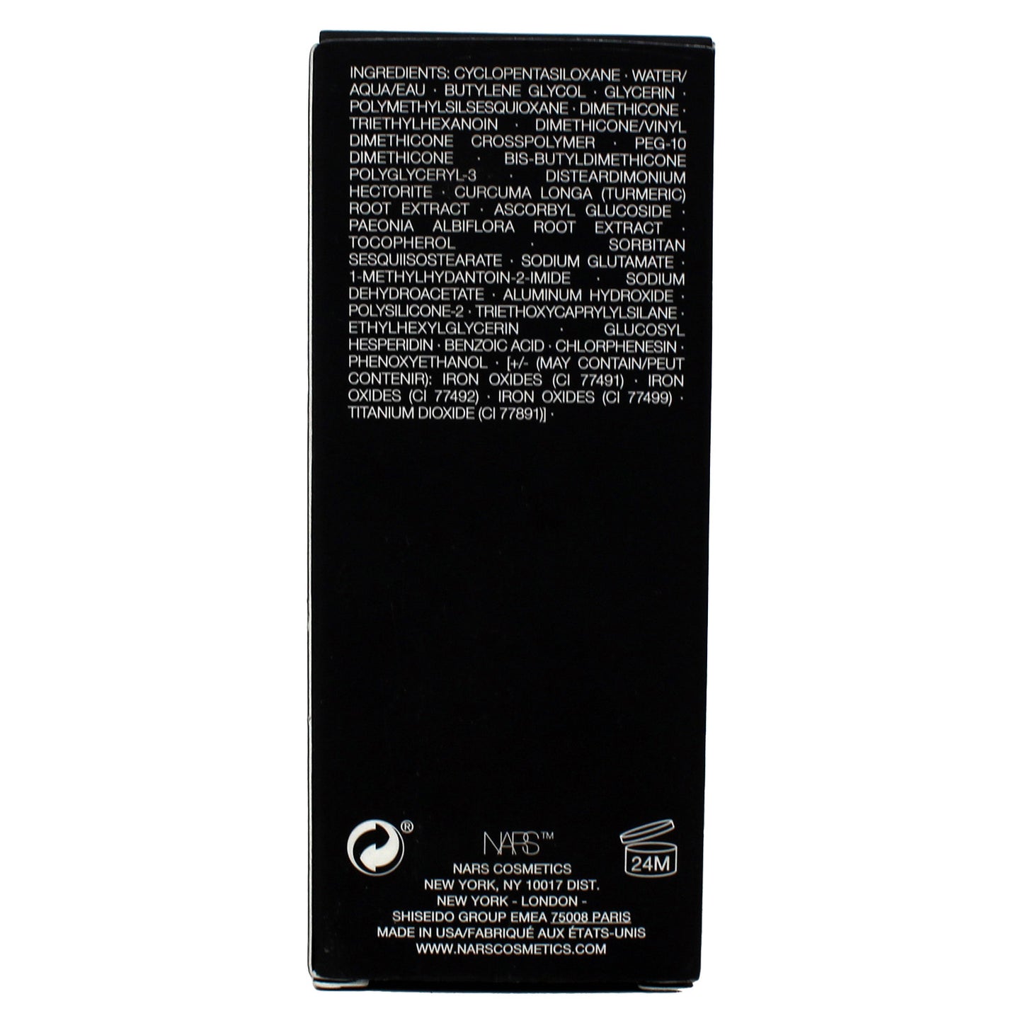 Nars Sheer Glow Foundation Illuminateur Transparent Med/Dark 4 Macao 6058 1 Oz