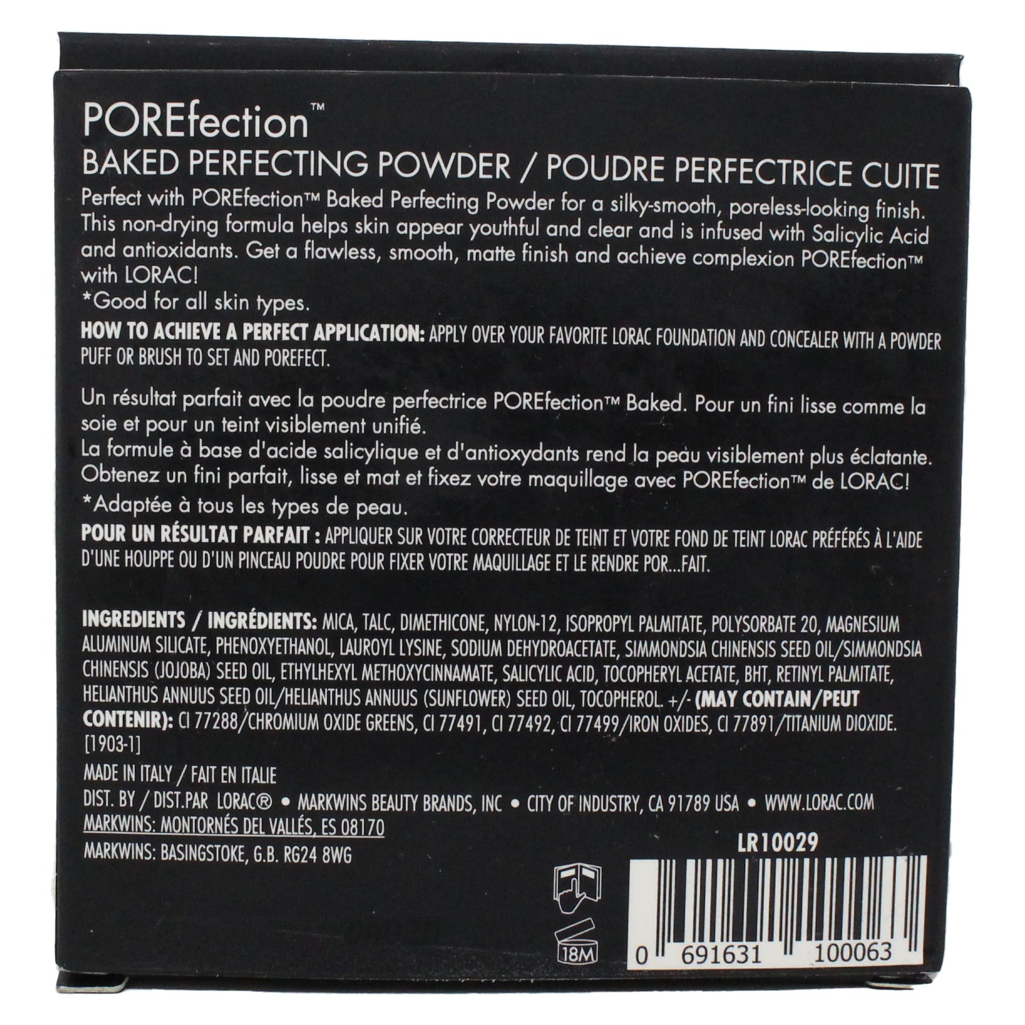 LORAC POREfection Baked Perfecting Setting Powder #3.5, 0.21 Ounces