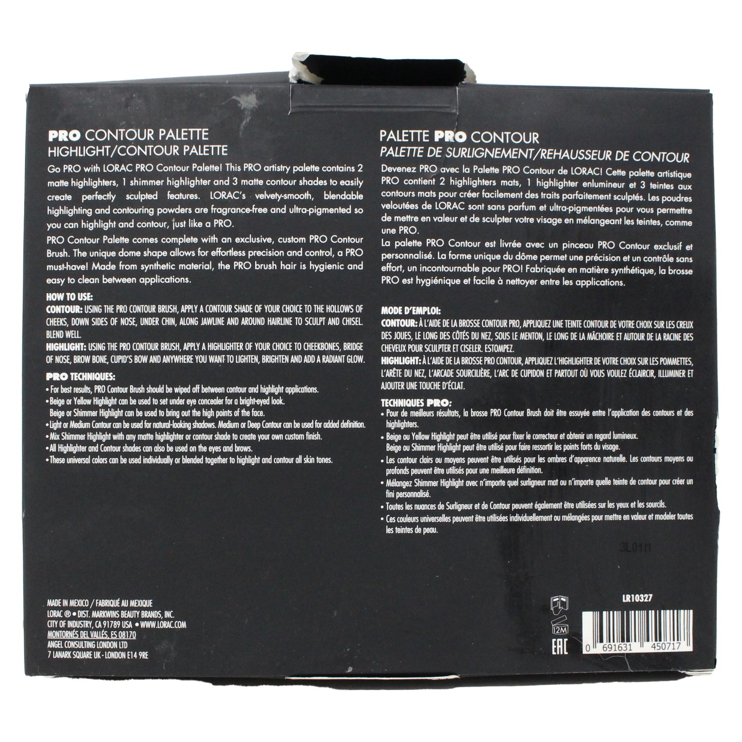 LORAC PRO Contour Palette & Contour Brush Combo