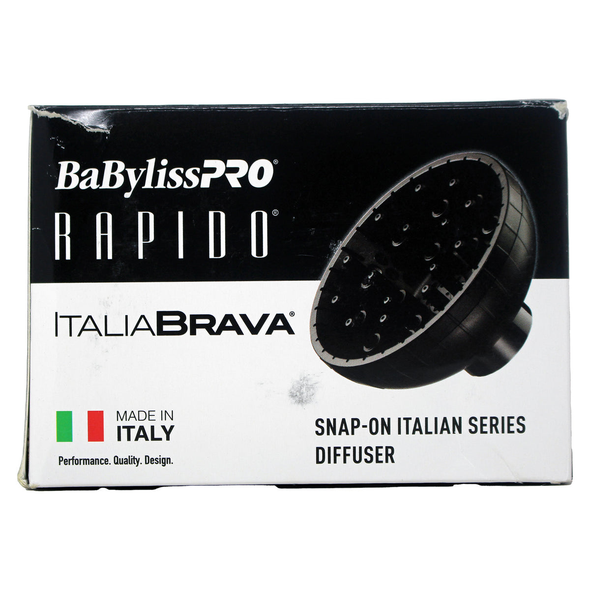 BaBylissPRO Snap-On Diffuser Attachment For Rapido Or Brava Hair Dryer, BABDF2