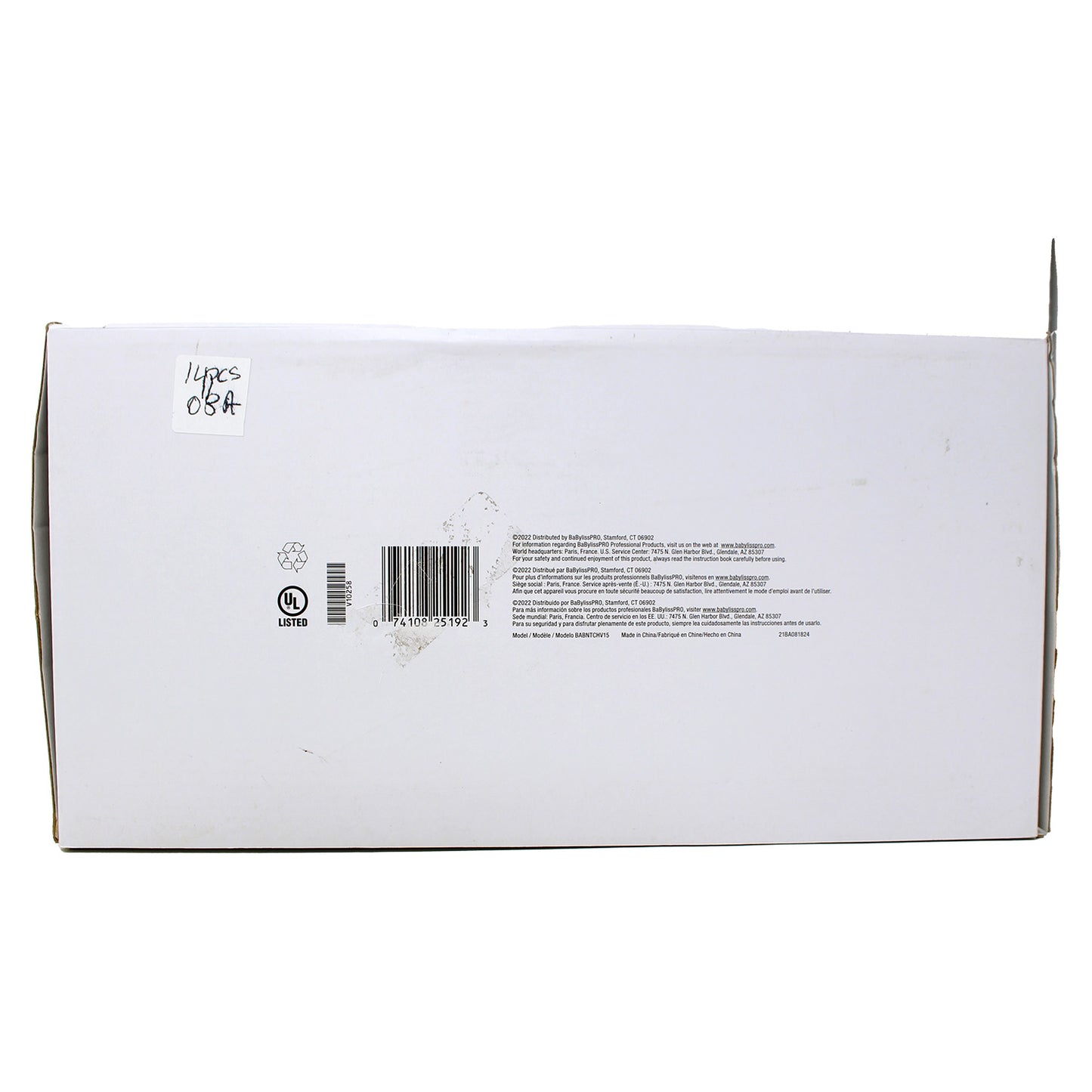 BaBylissPRO Nano Titanium Jumbo Hot Rollers, 12 Count,Pack of 1