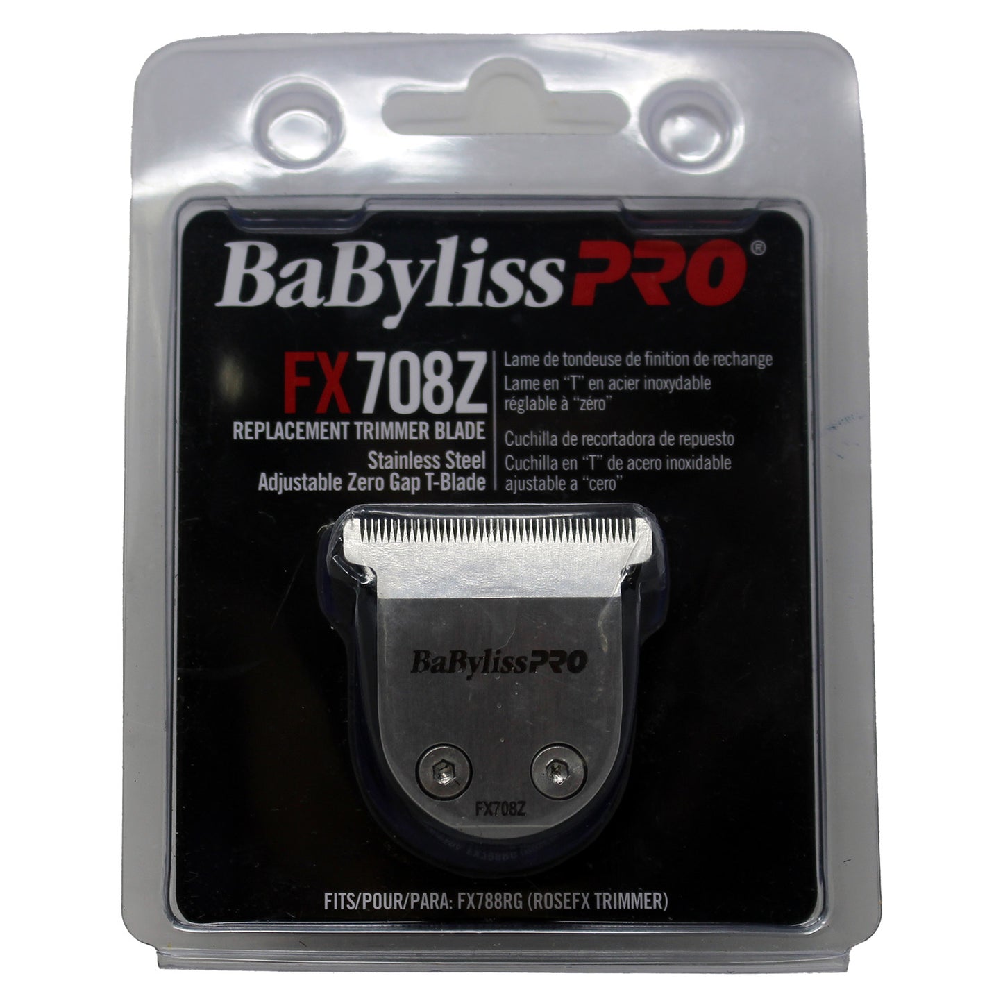 BaBylissPRO Stainless Steel Replacement T-Blade FX708Z, 1 Count