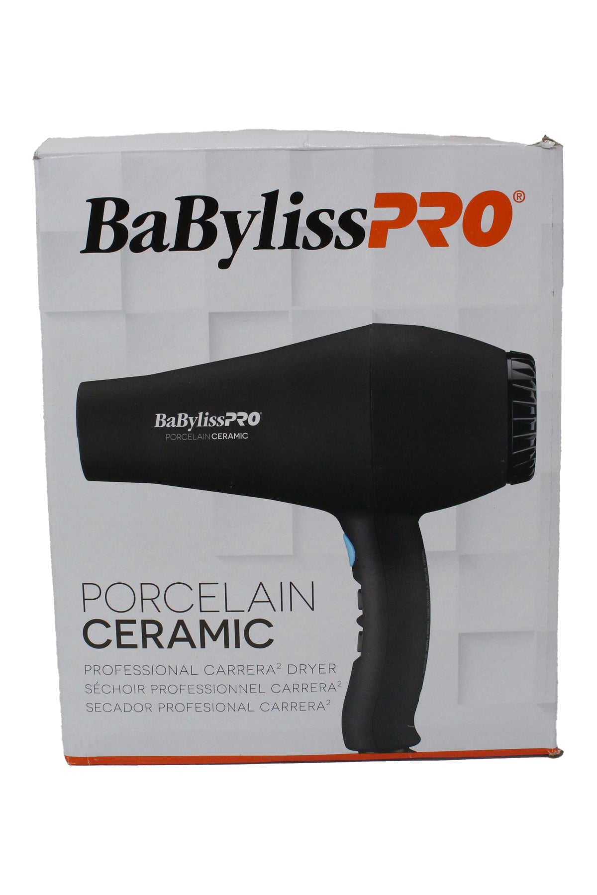 BaBylissPRO Porcelain Ceramic Carrera Professional Hair Dryer (UNBOXED)