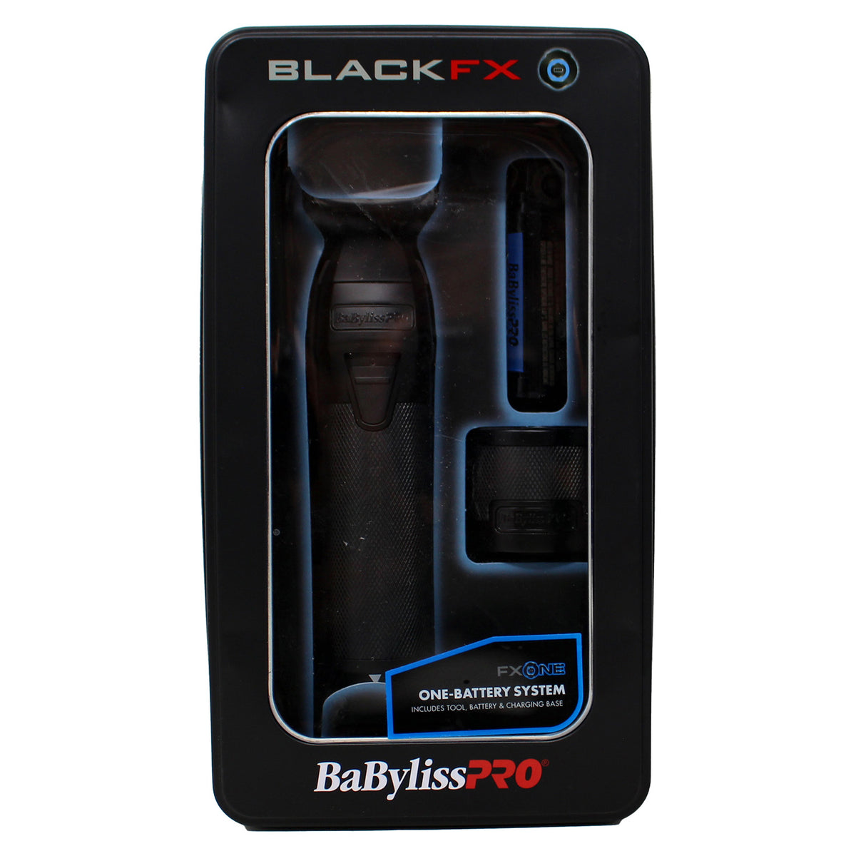 BaByliss Pro Black FX All-Metal Interchangeable-Battery Trimmer (Black)