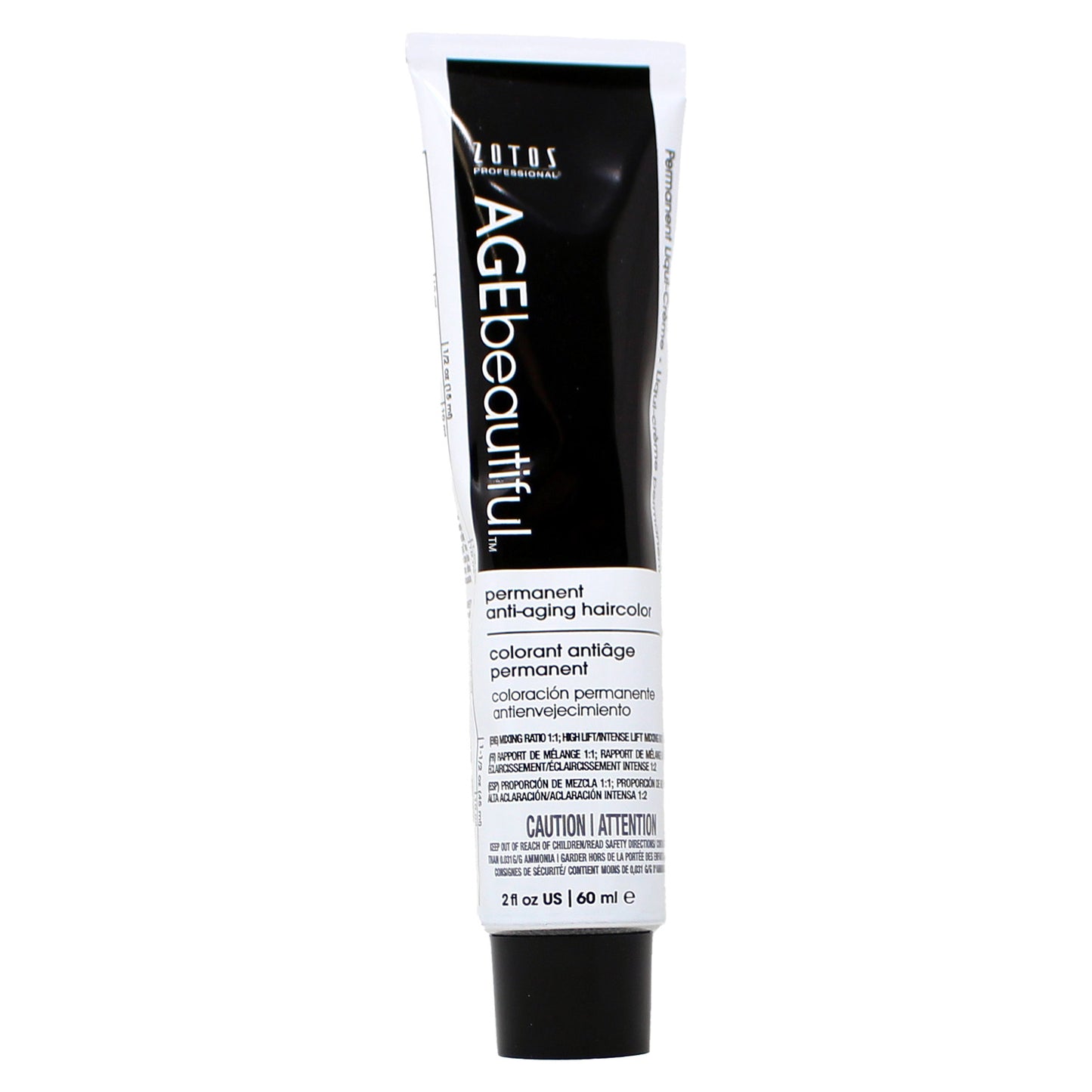 AGE Beautiful Permanent Hair Color Dye Liqui Creme 4A Dark Ash Brown 2 Ounces