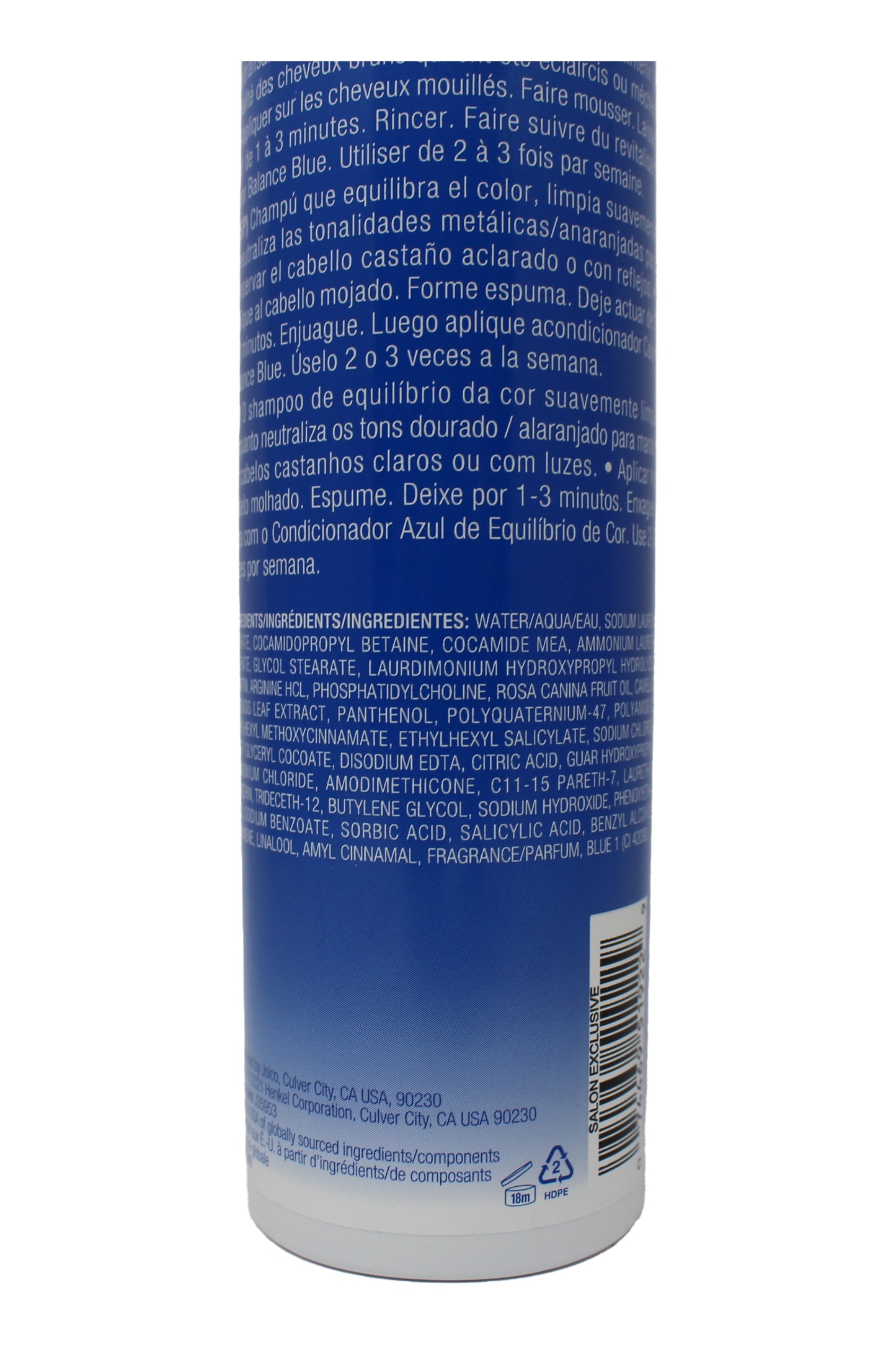 Joico Color Balance Blue Shampoo 10.1 Ounce