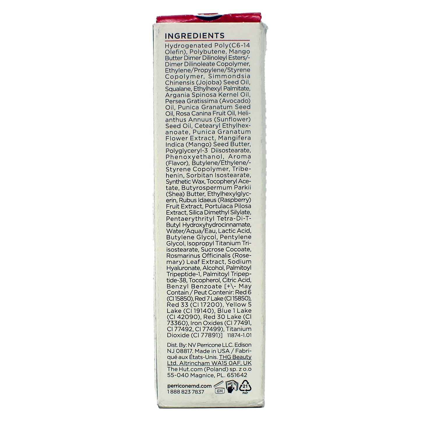 Perricone MD Lip Oil, Pomegranate 0.18 Fluid Ounces