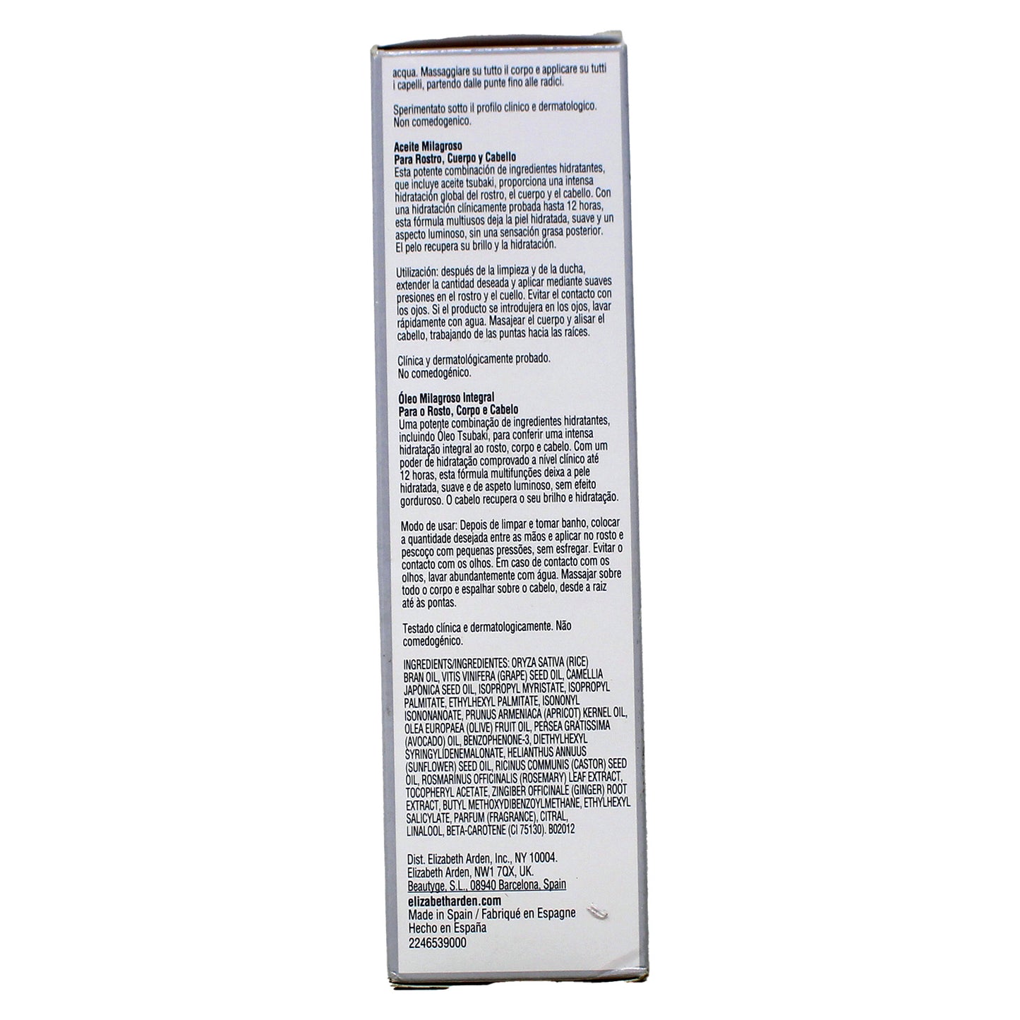 Elizabeth Arden Eight Hour Cream All-Over Miracle Oil, 3.4 Oz