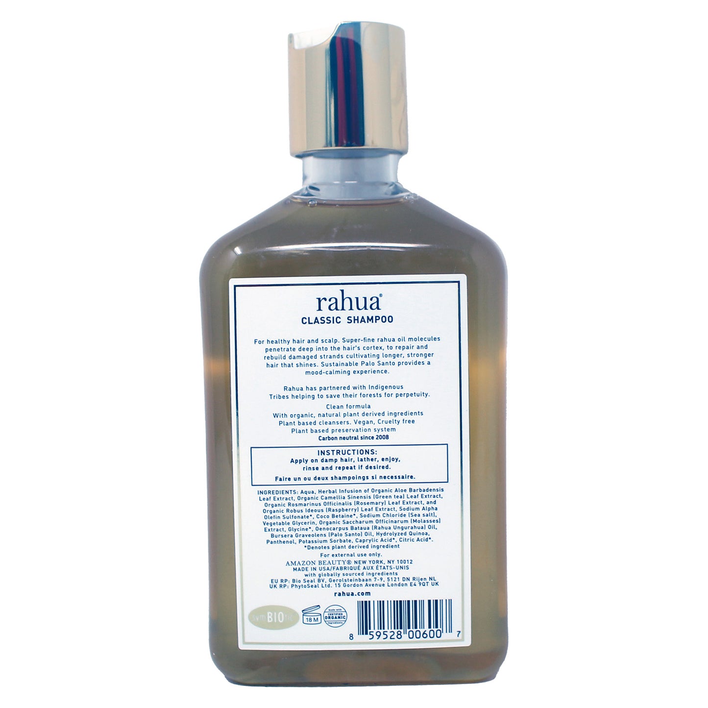 Rahua Classic Shampoo, Palo Santo, 9.3 Fl Oz
