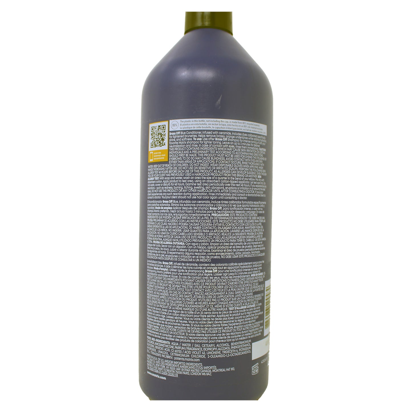 Matrix Brass Off Blue Conditioner 33.80 Fluid Ounces