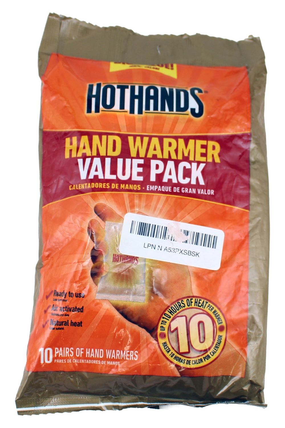 HotHands Hand Warmer Value Pack 10 Count