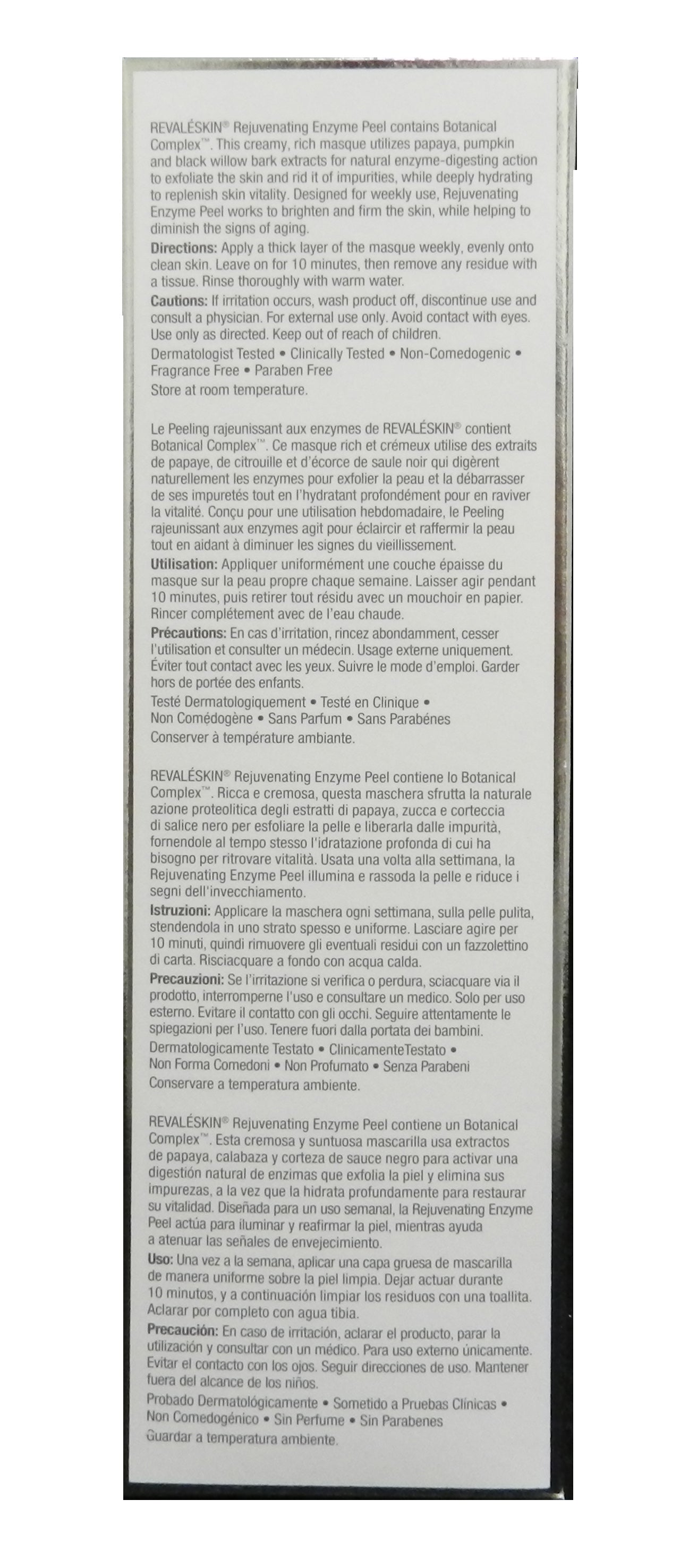 Revaleskin Rejuvenating Enzyme Peel 4 Ounce