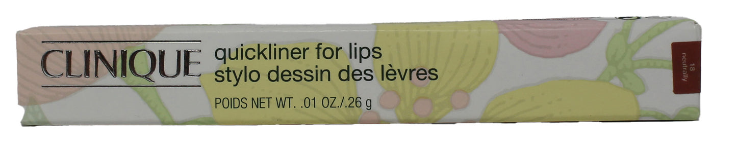 Clinique Quickliner For Lips 18 Neutrally 0.01 Ounce