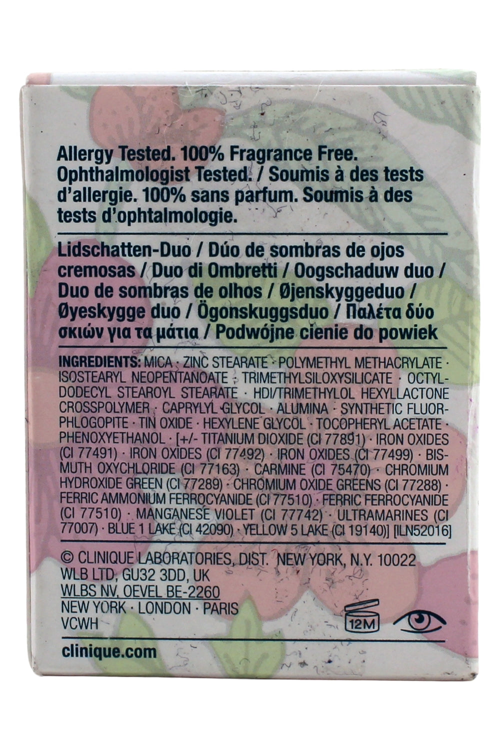 Clinique All About Shadow Duo Eye Shadow - Neutral Territory 0.05 Ounce