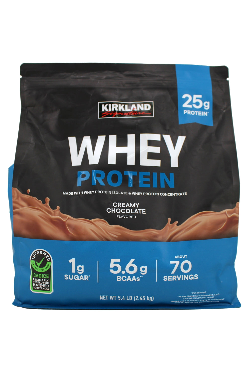 Kirkland Why Protein Creamy Chocolate 5.4 Pounds