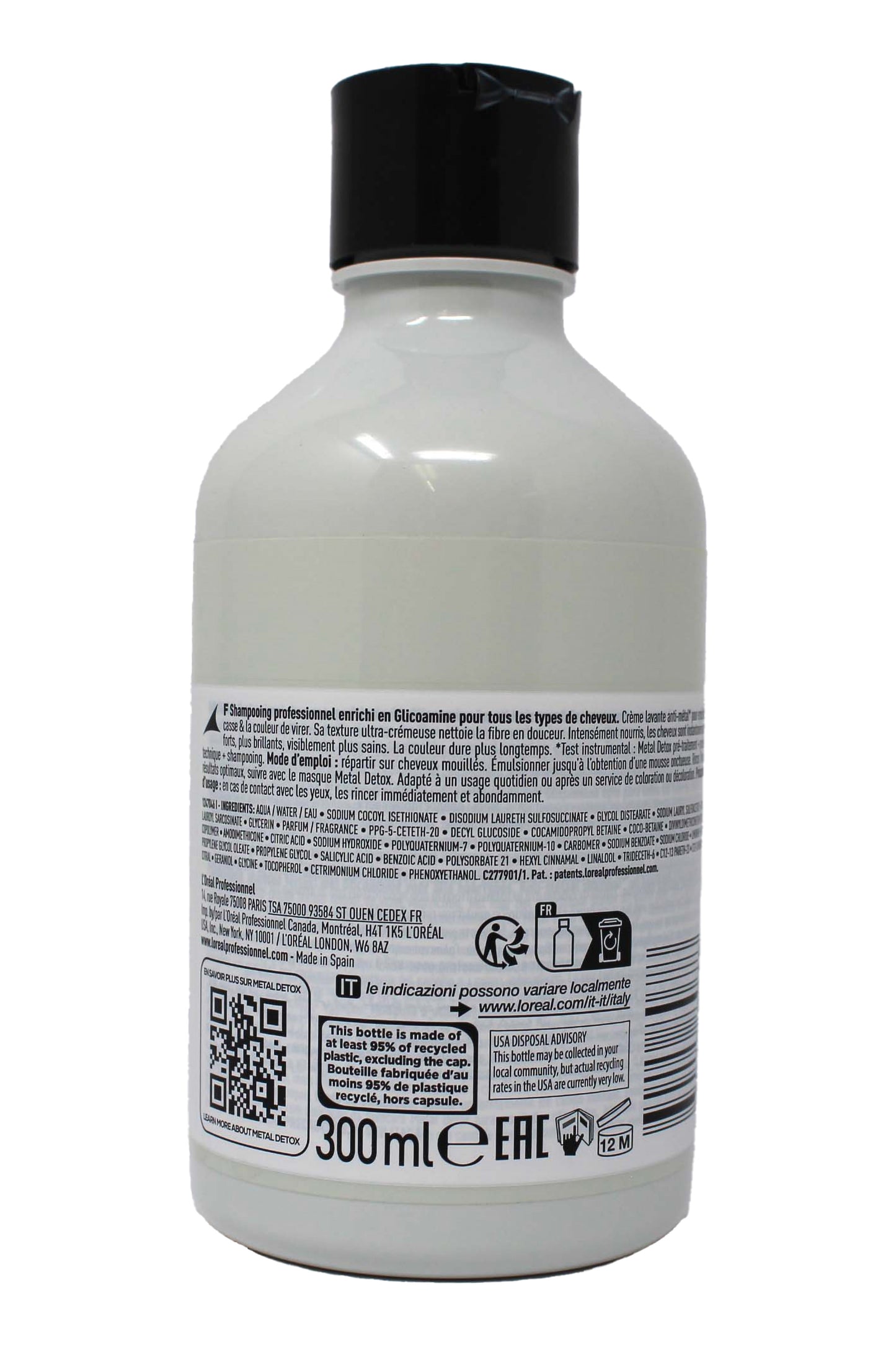 L'Oreal Professional Metal Detox Shampoo 10.1 Ounce