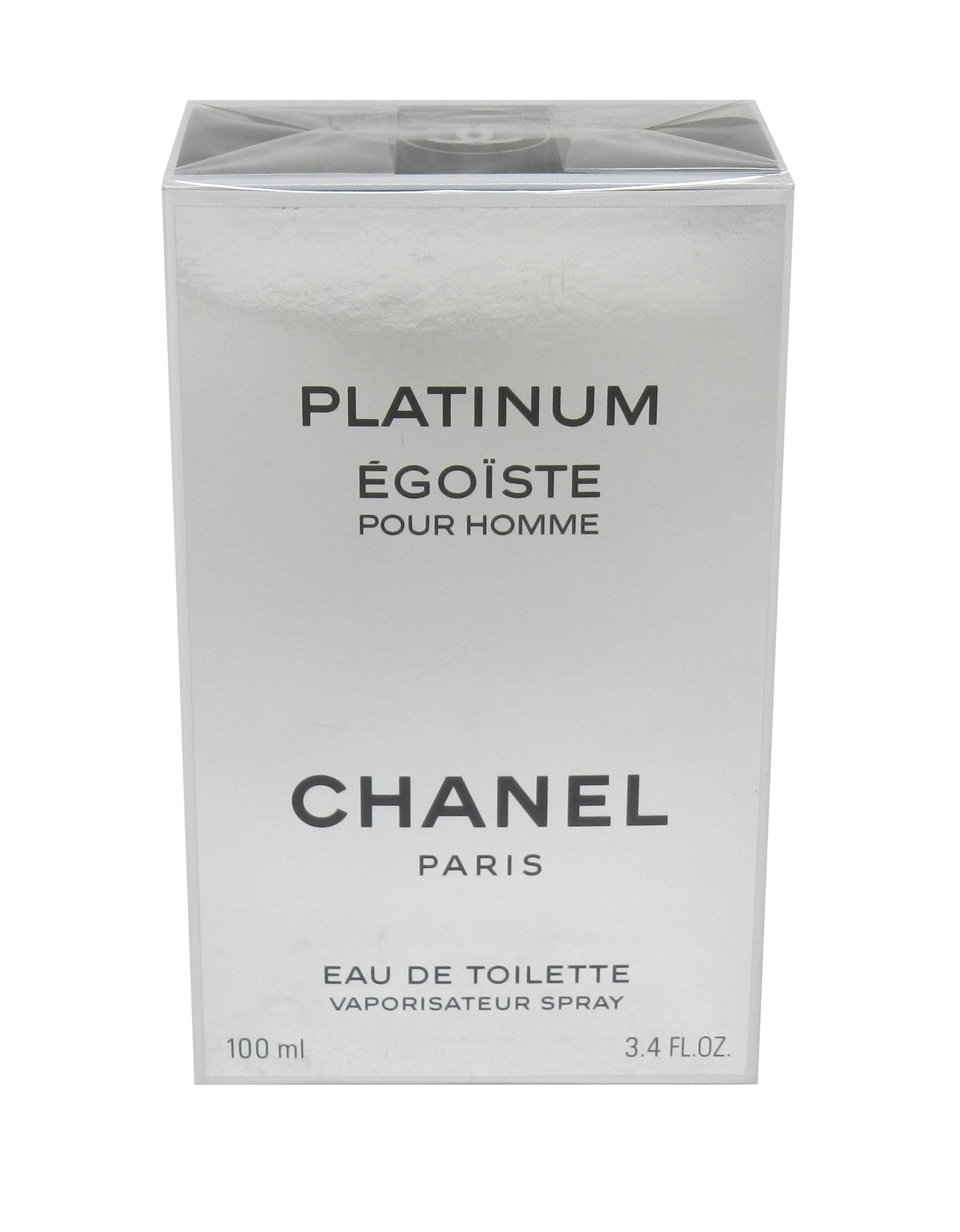 Chanel Platinum Egoiste Pour Homme Eau De Toilette 3.4 Ounces