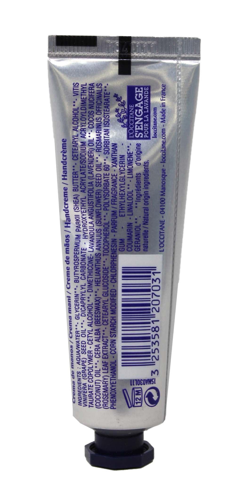 L'Occitane en Provence, Lavender, Hydrating, Hand Cream, 30 ml